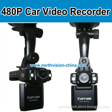 Car Video Recorder, 720*480p Video Car DVR, Motion Detector